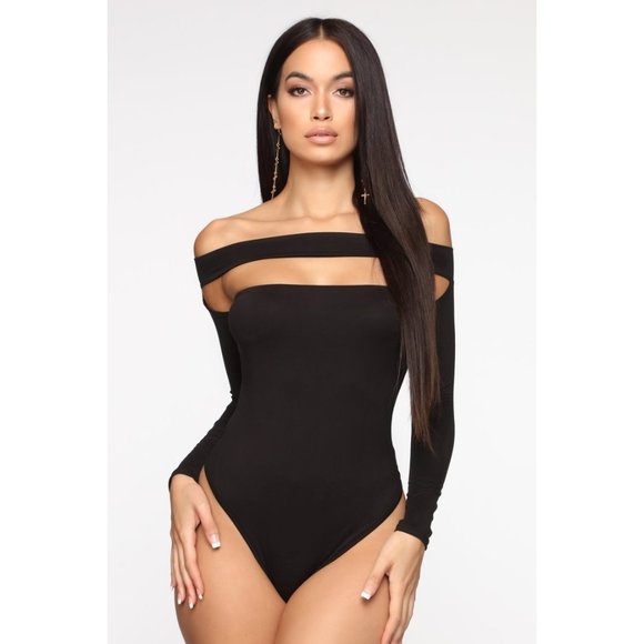 Fashion Nova Tops - NWT FashionNova Not The Same Long Sleeve Bodysuit